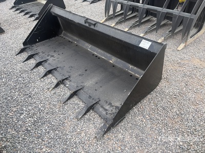 All-Star 78 in 78 In Low Pro Skid Steer Bucket (Unused)
