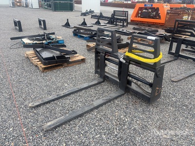 All-Star 42 in Skid Steer Forks (Unused)