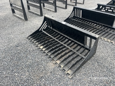 All-Star 72 In Skeleton Skid Steer Bucket (Unused)