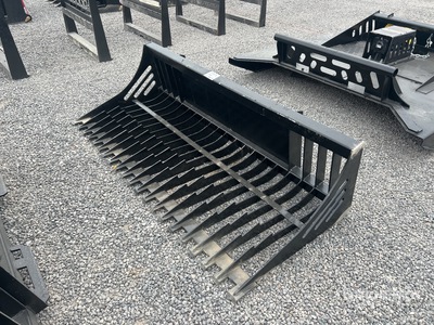 All-Star 78 in Skeleton Benne avec Grappin pour chargeuse à différentiel (Unused)