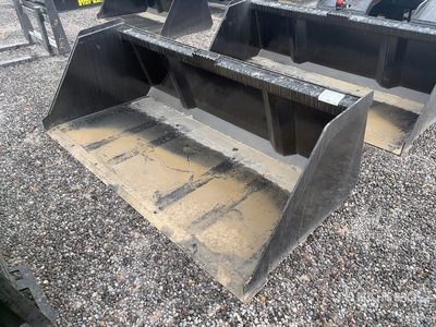 Mid-State 77 in Snow & Litter Skid Steer Bucket (Unused)