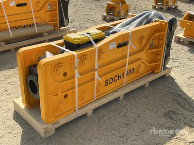 2025 SDCH 1400 Hydraulic Breaker - Fits 18 - 26 ton excavators (Unused)