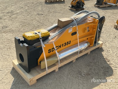 2025 SDCH 1350 Hydraulic Breaker - Fits 18 - 26 ton excavators (Unused)