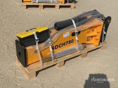 2025 SDCH 750 Hydraulic Breaker - Fits 6 - 9 ton excavators (Unused)