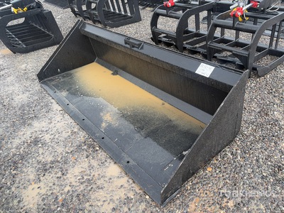 Mid-State 76 in Low Profile Skid Steer Bucket (Unused)