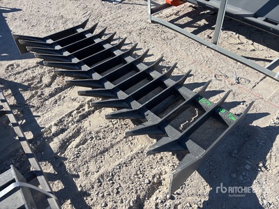 84 In Debris Râteau paysager pour chargeuse à différentiel (Unused)