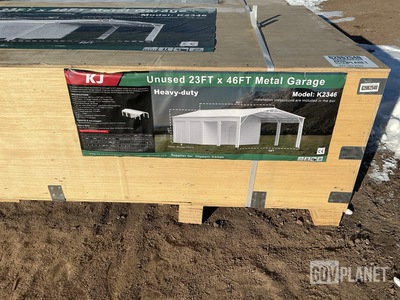 KJ K2346 - Metal Garage - Unused
