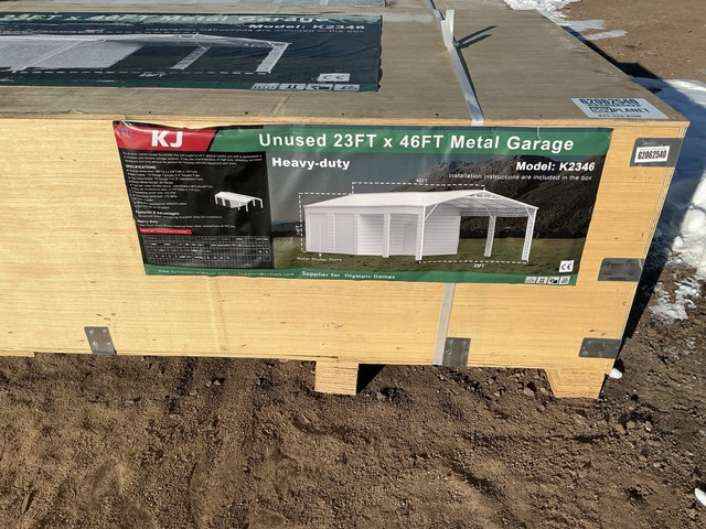 KJ K2346 - Metal Garage - Unused