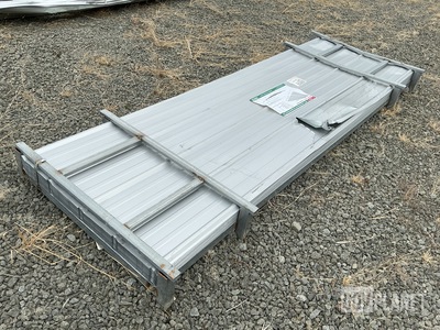 (100) Piece Lot of 10' Long Corrugated Steel Panels
