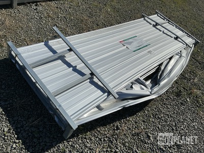(100) Piece Lot of 10' Long Corrugated Steel Panels