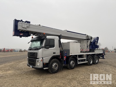 2008 Multitel J352TA 52 m on 2008 Volvo FM400 8x4 Bucket Truck