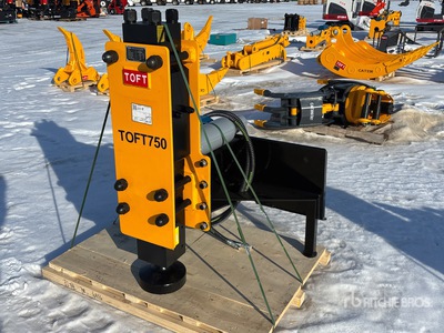 2025 TOFT TOFT750 Skid Steer Post Driver (Unused)