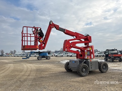 2015 Haulotte HA120PX Diesel Articulating Boom Lift
