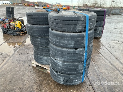 Quantity Of 10 Tyres And Wheels
