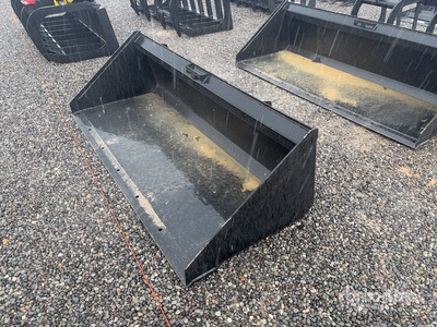 Mid-State 72 in Low Profile Skid Steer Bucket (Unused)