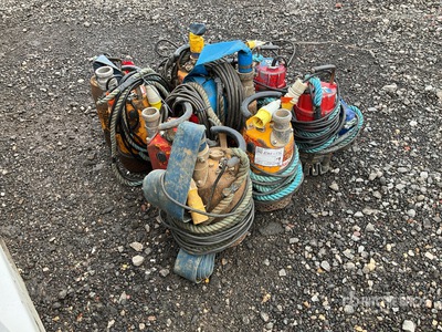 Quantity of (9) Electric Submersible Water Pump