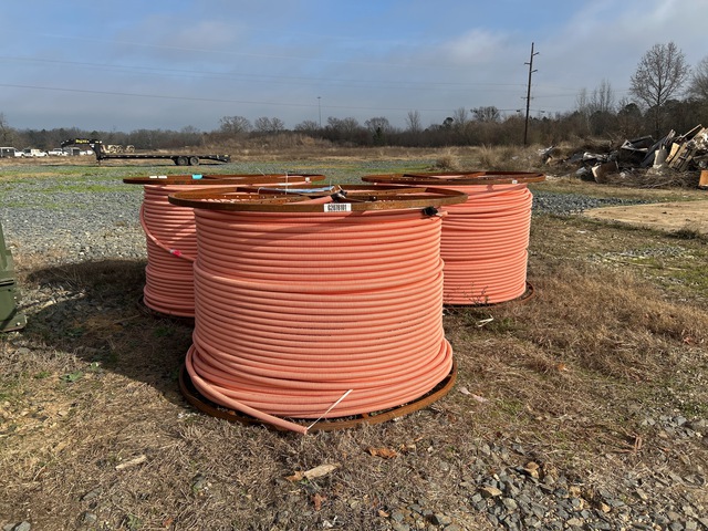 (3) Rolls of Duraline 1" Riser Corrugated Communication Raceways