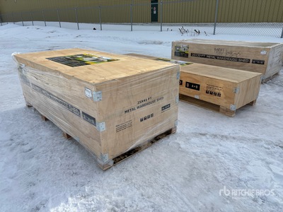 2025 EMC CG2541-H305 25 ft X 41 ft Double Garage Metal Warehouse Shed Divers - Structure portative (Unused)