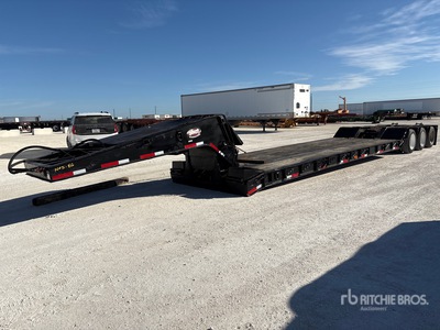 1999 SIMCO 55 ton Tri/A Removable Gooseneck Lowboy Trailer