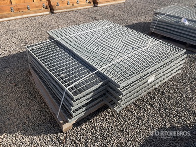 Quantity of (10) 1 ½" x 42" x 48" HOT DIPPED Galvanized Grate