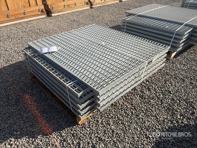Quantity of (10) 1 ½" x 42" x 48" HOT DIPPED Galvanized Grate