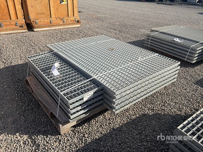 Quantity of (10) 1 ½" x 42" x 56" HOT DIPPED Galvanized Grate