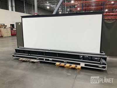(3) Projection Screens w/Storage Cases