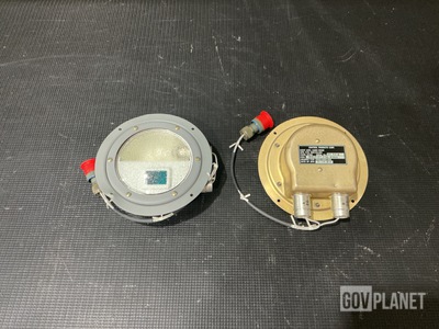 (2) Control Products 2001196-001 Cabin Dome Light Assemblies