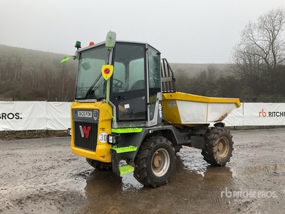 2020 Wacker Neuson 6 ton 4x4 Swivel Dumper