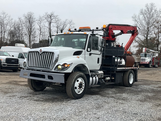 Pac-Mac SKBR222H-HJ-R Knuckle Boom on 2017 International 7300 4x2 Grapple Truck