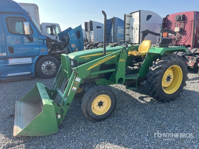 2007 John Deere 5103 2WD トラクター (Inoperable)