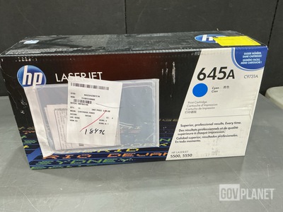 (11) HP 645A Toner Cartridges