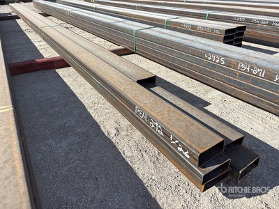 Quantity of (6) 2025 Kit Containers 2 in x 5 in Rectangle Tubing