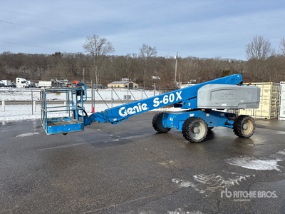 2015 Genie S-60X 4WD Diesel Teleskoparbeitsbühne