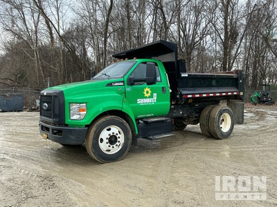 2018 Ford F-650 4x2 S/A Dump Truck