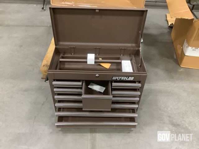 Surplus 6 Waterloo Wi 1000b Top Mobile Tool Cabinet Chests In