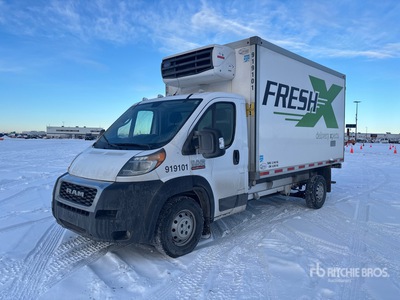 2019 Ram ProMaster 3500 شاحنة مبردة