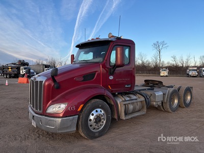 2018 Peterbilt 579 6x2 T/A Day Cab Truck Tractor
