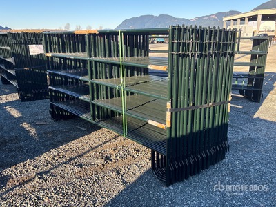 Quantity of (31) 2025 BYT RP96 9 ft 6 in Ranch Livestock Panel (Unused)