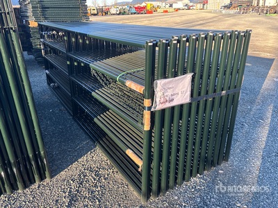Quantity of (24) 2025 BYT RG12 12 ft x 4 ft Ranch Livestock Gate (Unused)