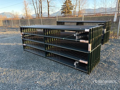 Quantity of (16) 2024 BYT MRG120 11 ft 6 in x 4 ft Steel Magnum Ranch Livestock Gate (Unused)
