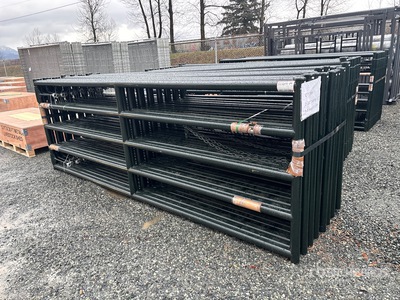 Quantity of (16) 2024 BYT MRG120 12 ft Magnum Ranch Livestock Gate (Unused)