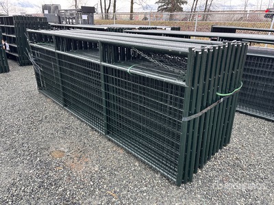 Quantity of (23) 2024 BYT MRG12 12 ft x 4 ft Mesh Ranch Puerta de ganado (Unused)