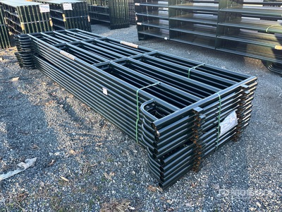Quantity of (12) 2025 BYT 16 ft Livestock Panel (Unused)