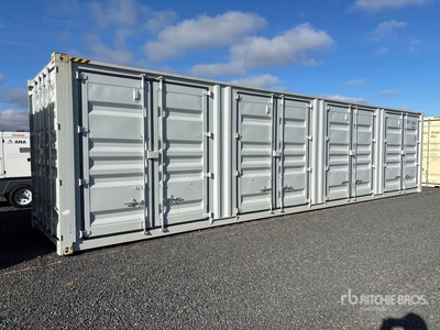 2025 40 ft High Cube Multi-Door Storage Container