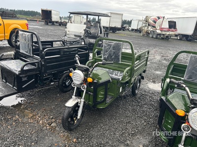 2026 SDGRAND IRET13 3 TT E-Trike Utility Cart (Unused)