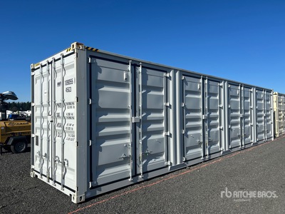 2025 40 ft High Cube Multi-Door Storage Container