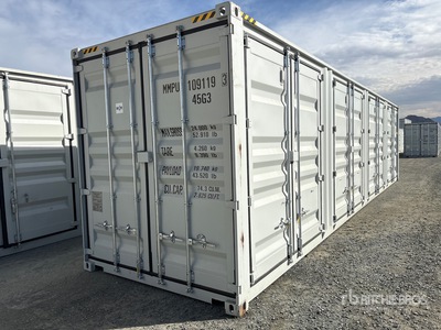 2025 40 ft High Cube Multi-Door 40 ft High Cube Multi-Door Conteneur de stockage