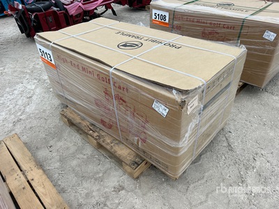 2026 SDGRAND IRGC40 3 TT E-Trike Electric Golf Cart (Unused)