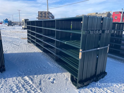 Quantity of (24) 2025 BYT RP200 20 ft Livestock Panel (Unused)